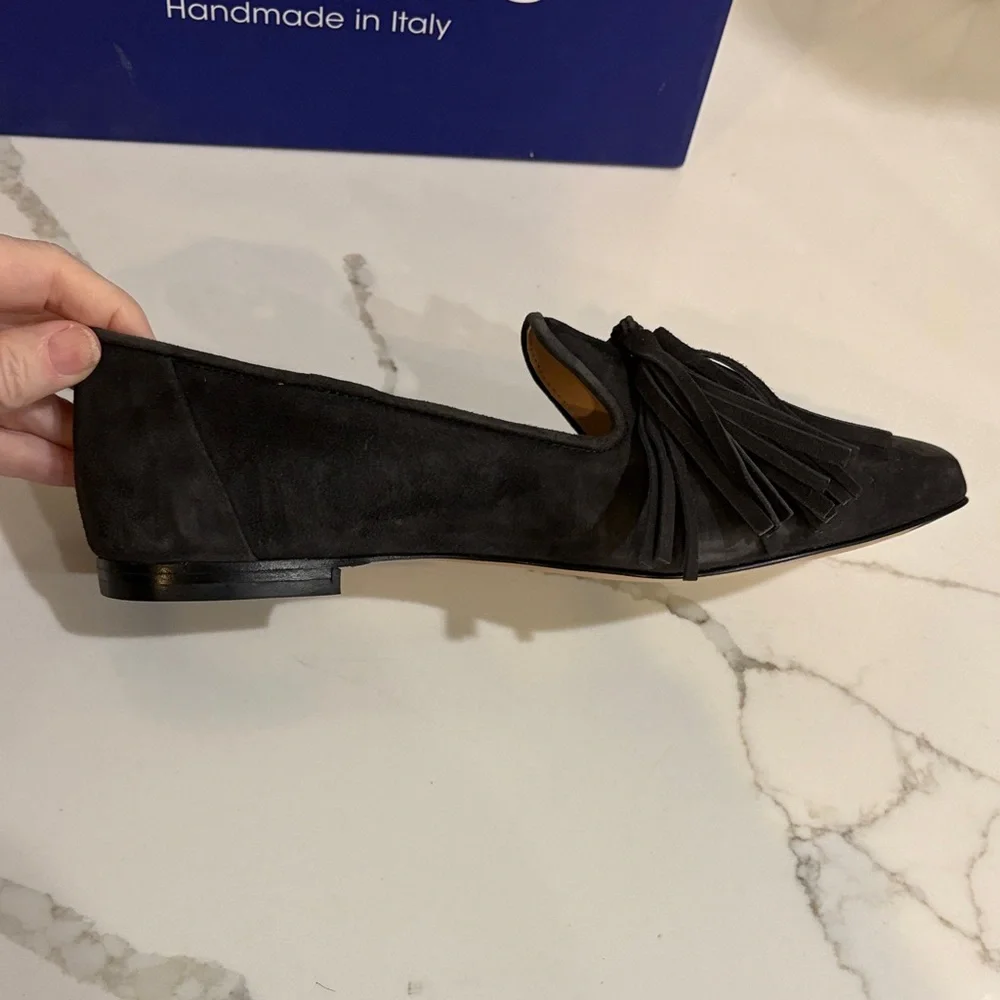 Italeau Women's Iron Suede Loafers - Picture 12 of 16